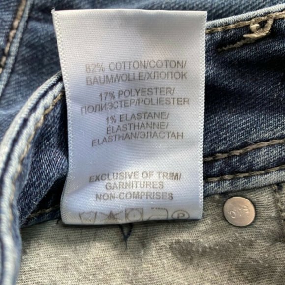 Silver Suki Mid Skinny Joga Jeans Women’s 28x31 Medium Wash Mid Rise - Picture 8 of 8